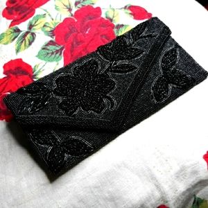 Vintage Beaded Envelope Evening Bag